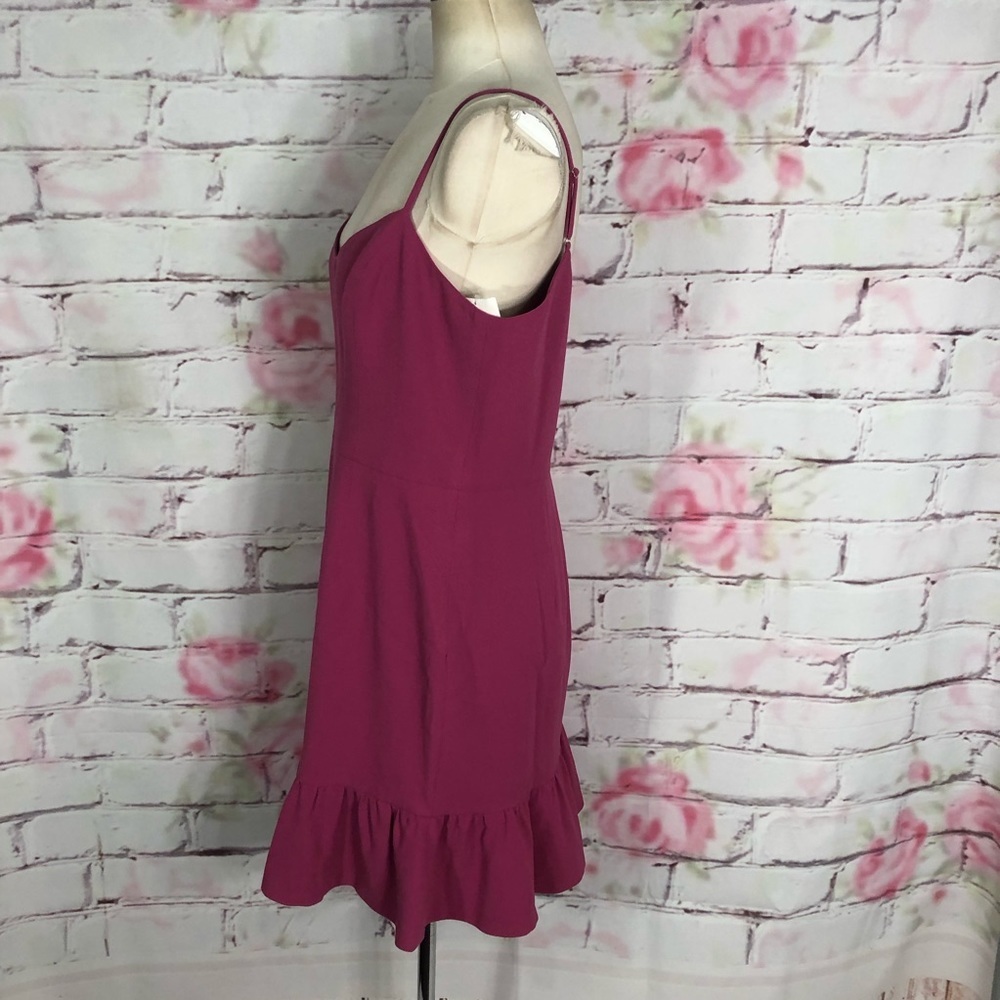 Dress the population Mira dress in hibiscus pink - Picture 10 of 16